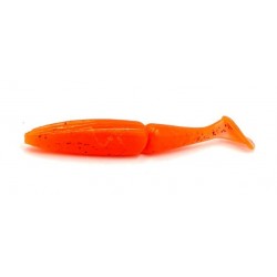 Силіконова приманка на хижака, Taipan Grabber, 3,0 дюйми, 8шт/уп, колір №09 Orange